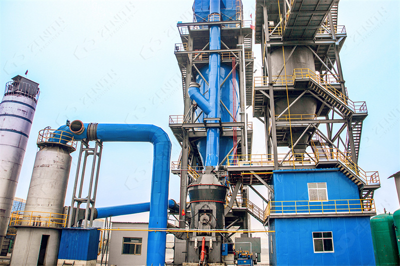 Industrial dust collection system for grinding mill