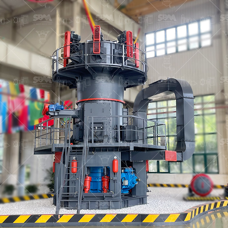 LM Series Vertical Roller Mill with integrated monitoring sensors