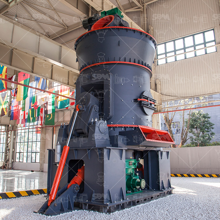 Microscopic view of high-quality slag micropowder particle distribution