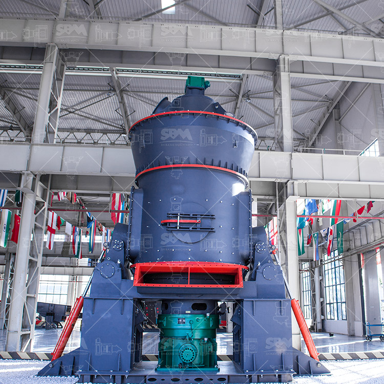 Modern coal grinding production line with dust collection system