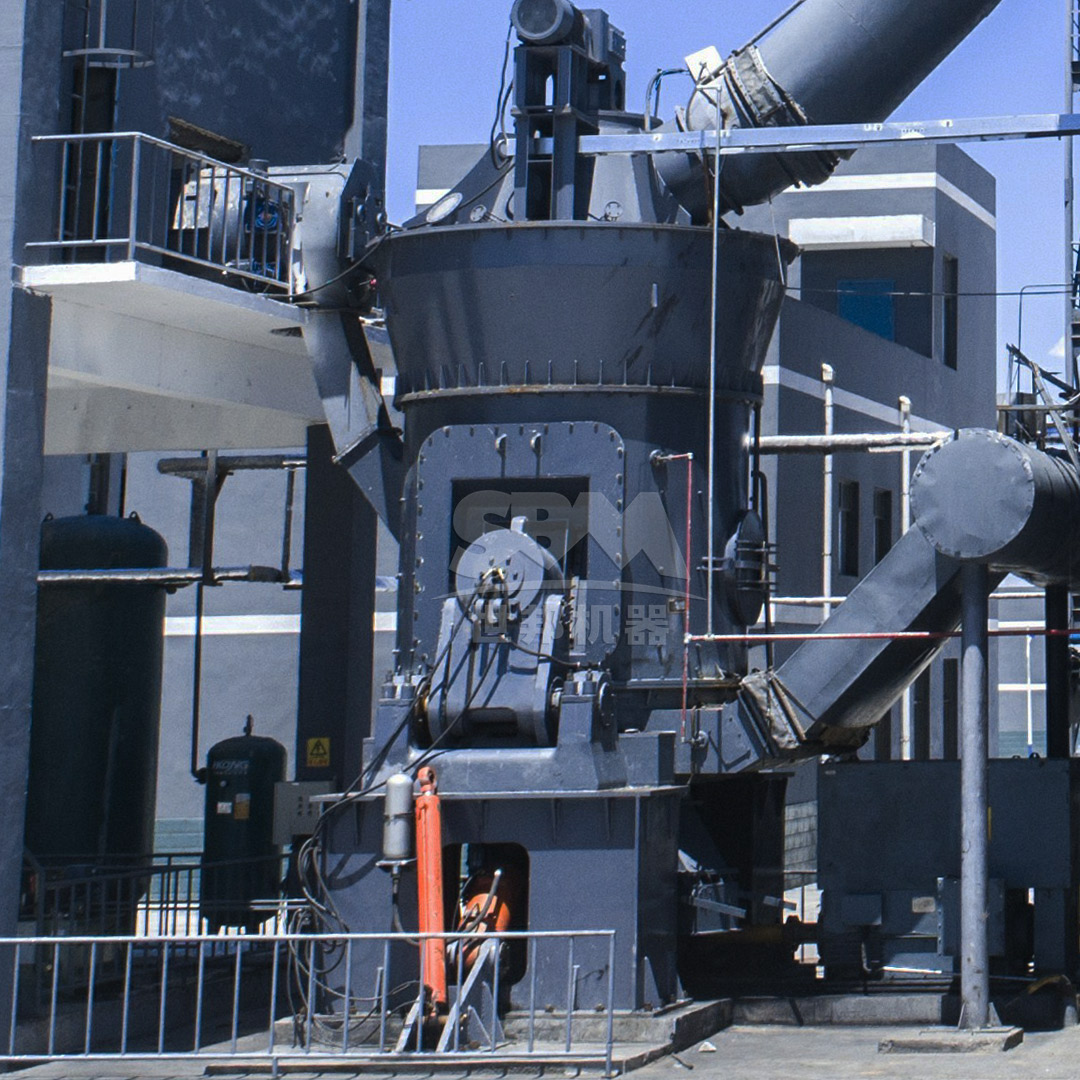 Modern PLC control room for automated slag mill production line