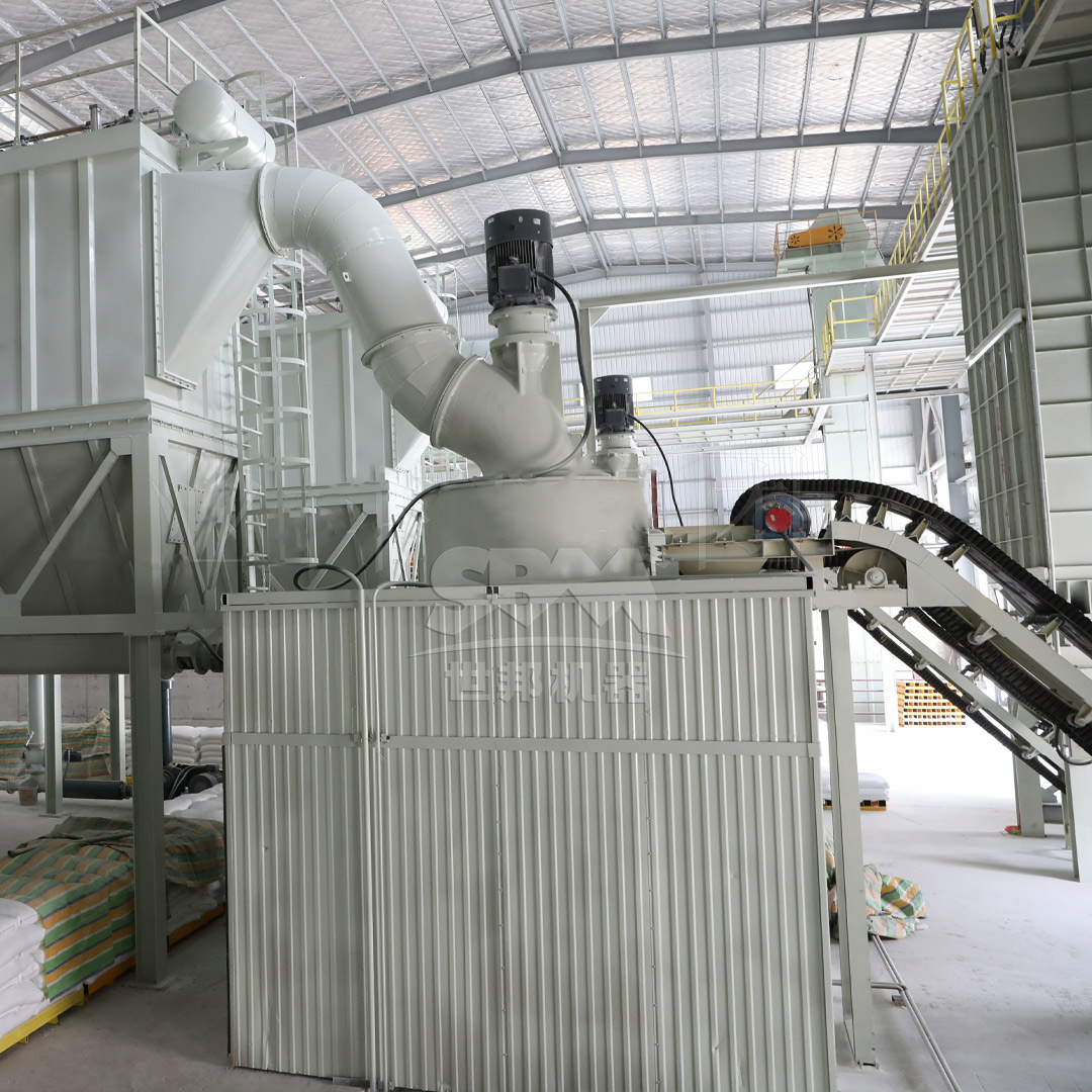 SCM Ultrafine Mill installed at a construction waste recycling plant