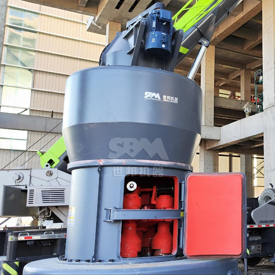 Complete coal gangue grinding plant layout for cement production